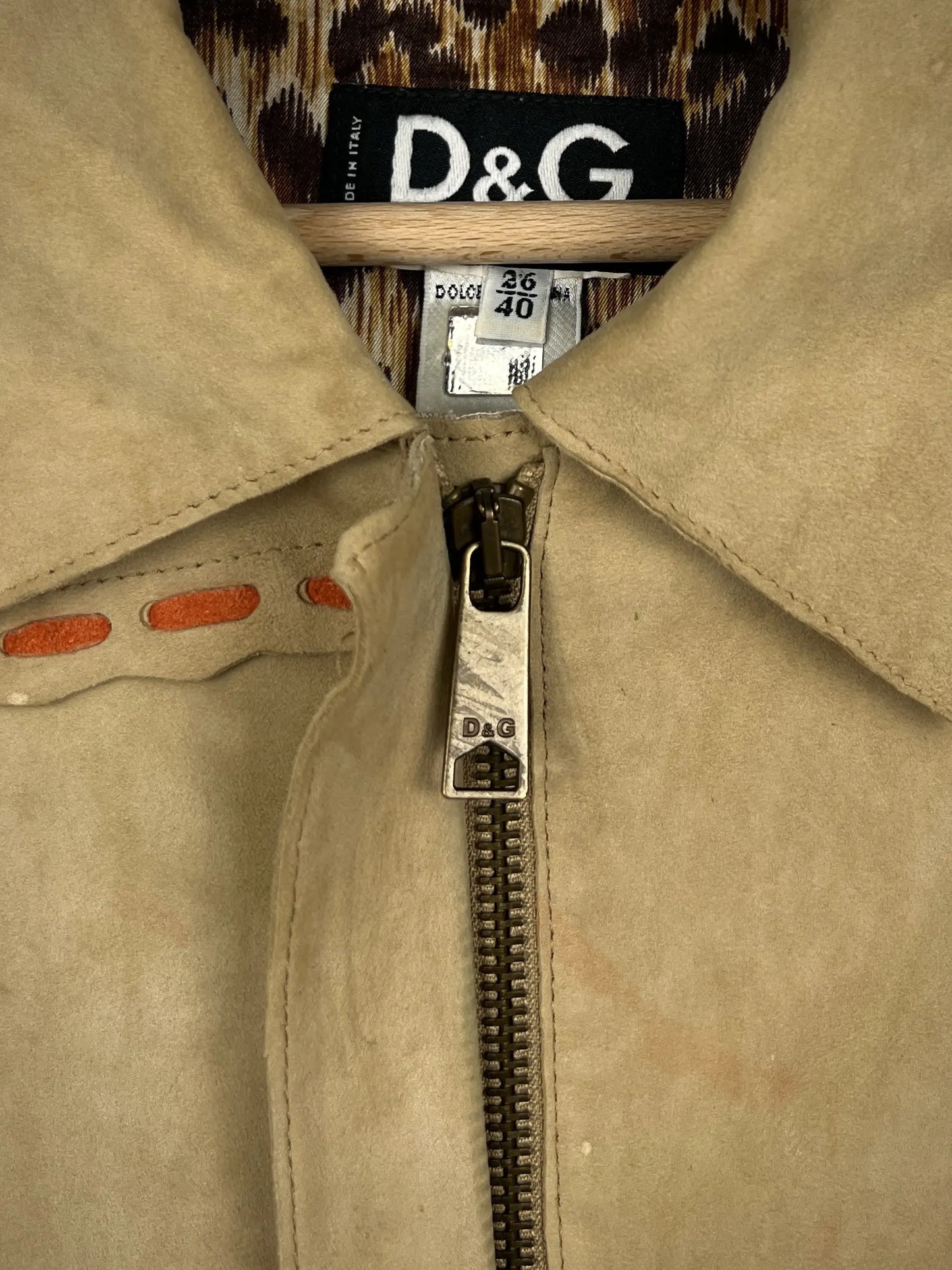 Dolce & Gabbana Zip-up Cowboy Jacket