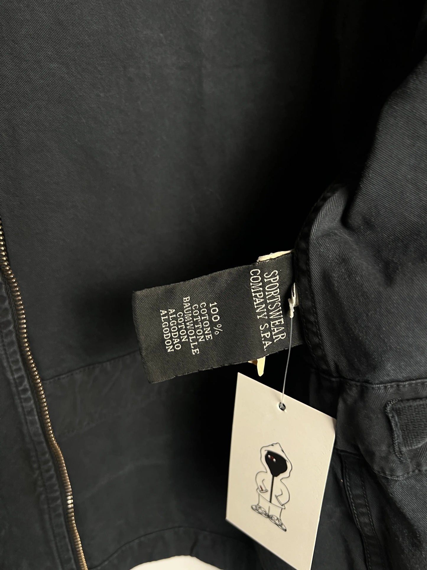 Stone Island Denims Hooded Cotton Jacket