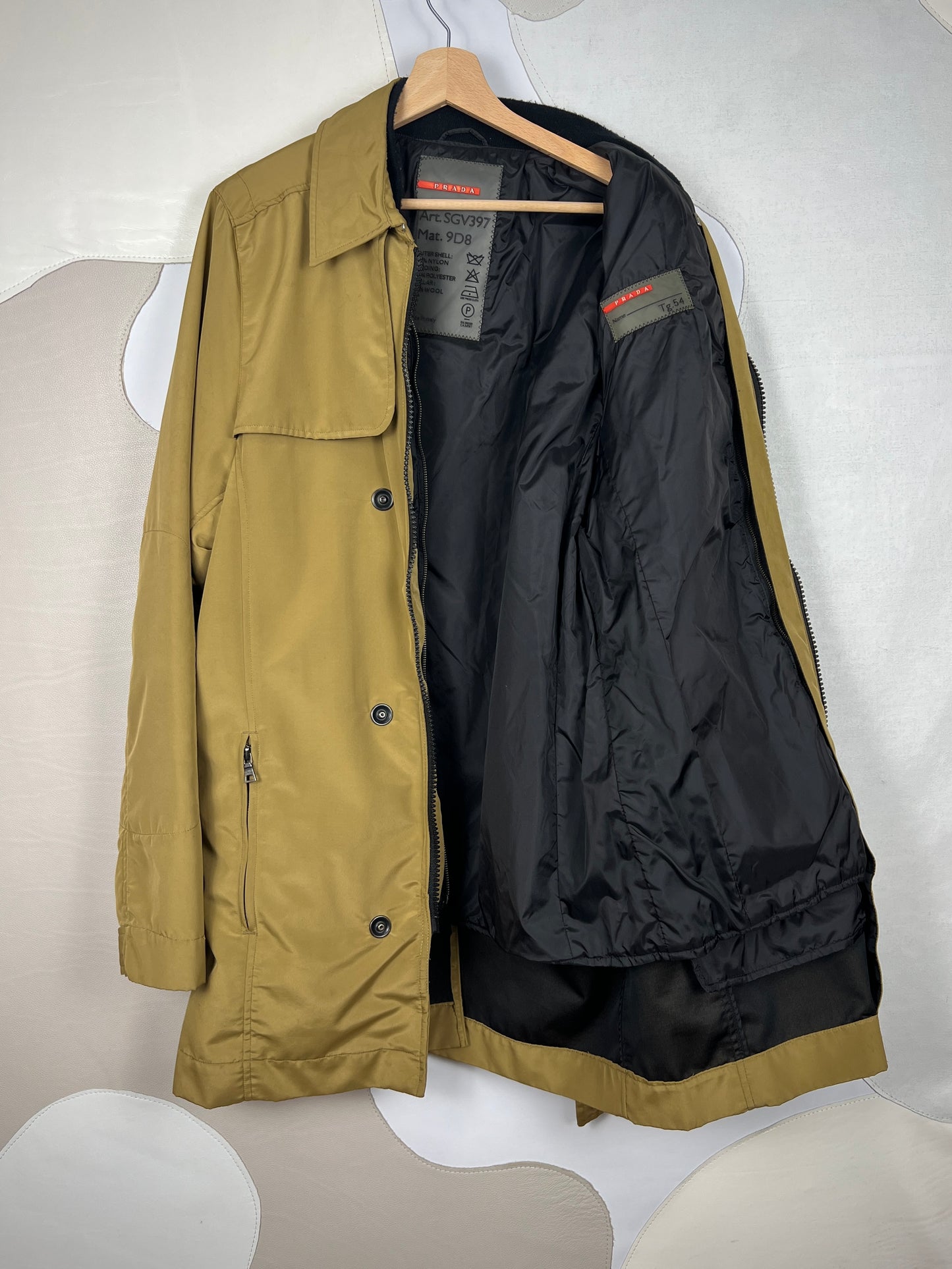 Prada 3-in-1 Mid-long Coat
