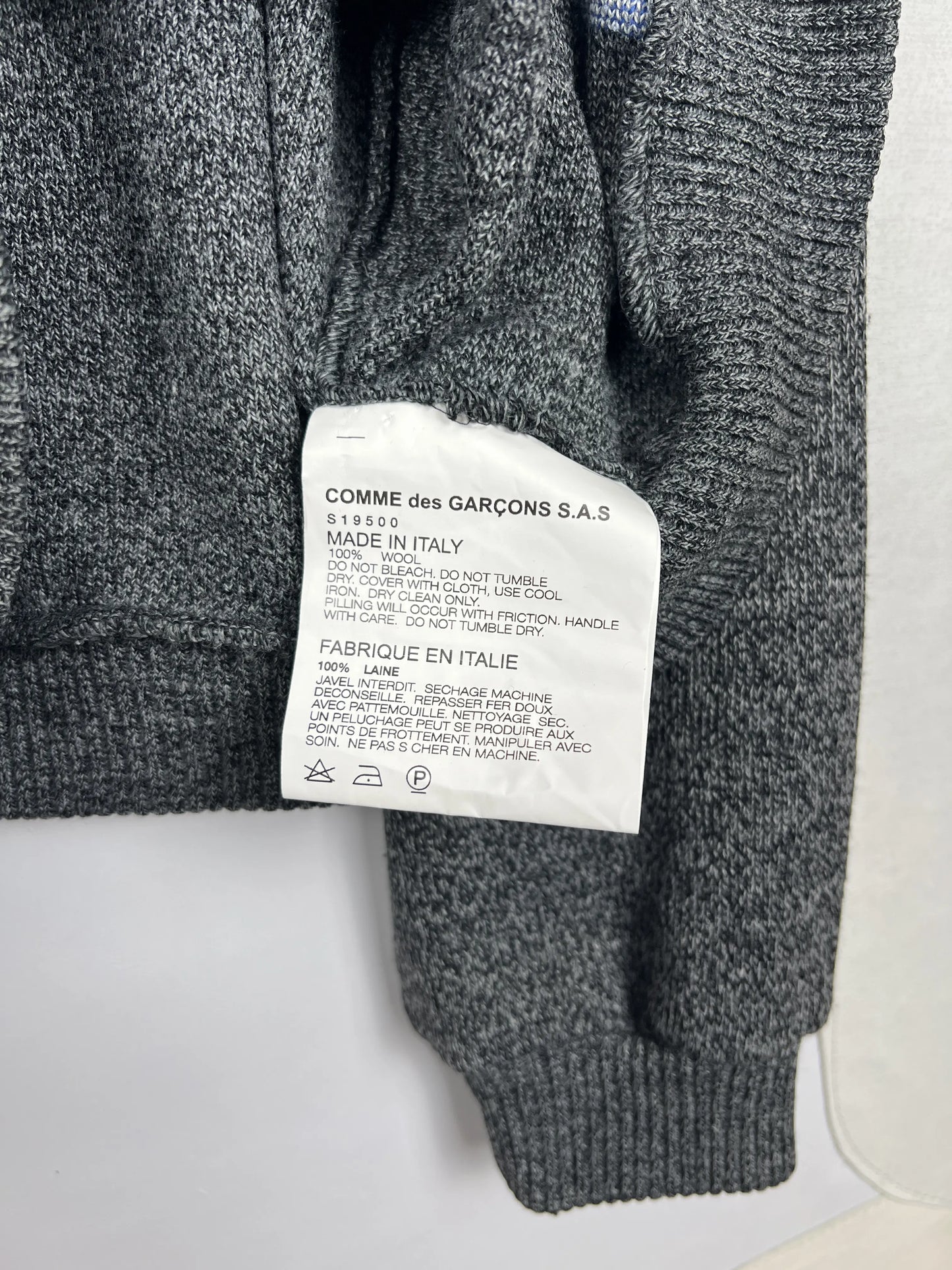 Comme des Garçons Wool Cardigan
