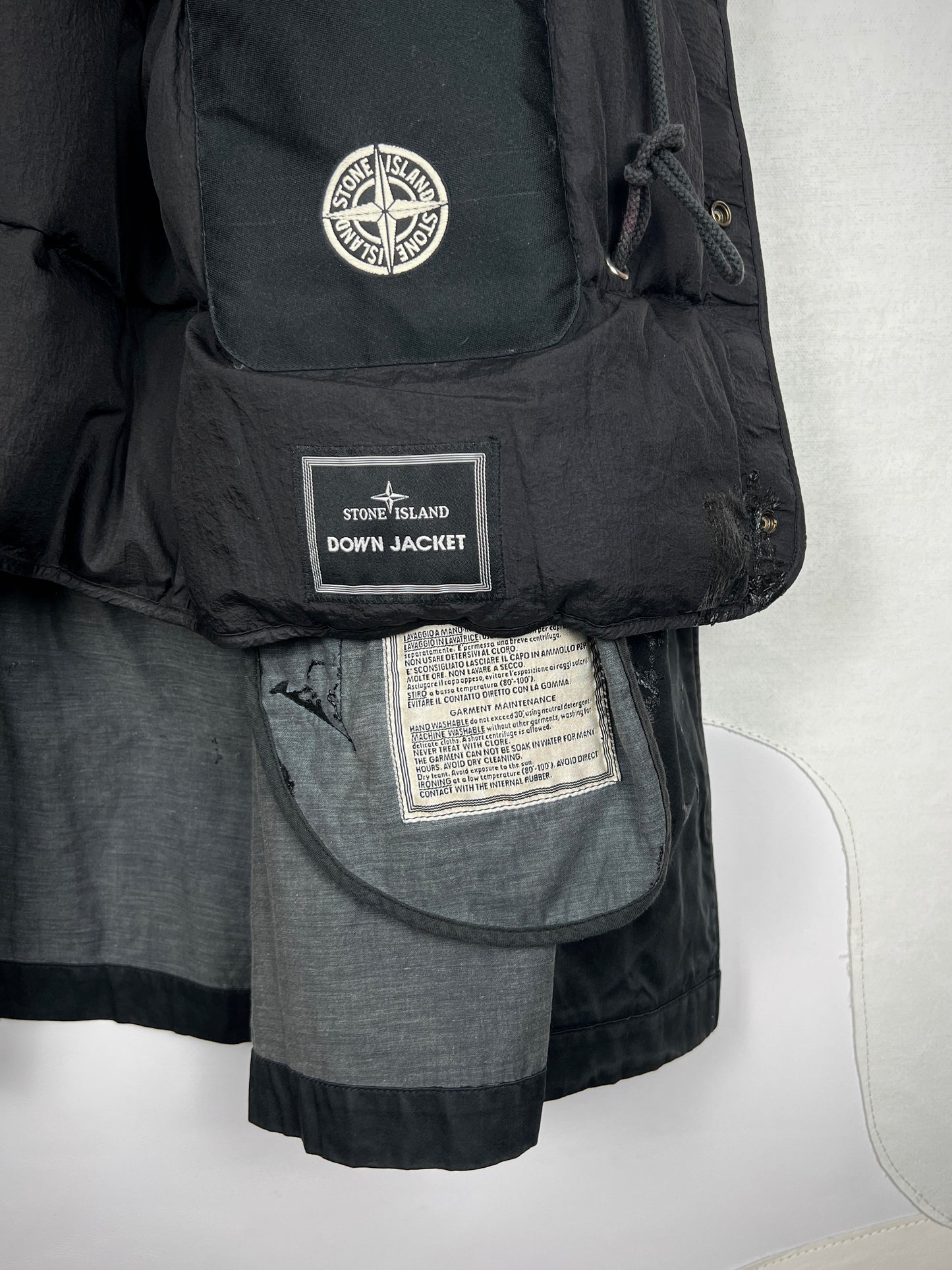Stone Island Raso Gommato Jacket