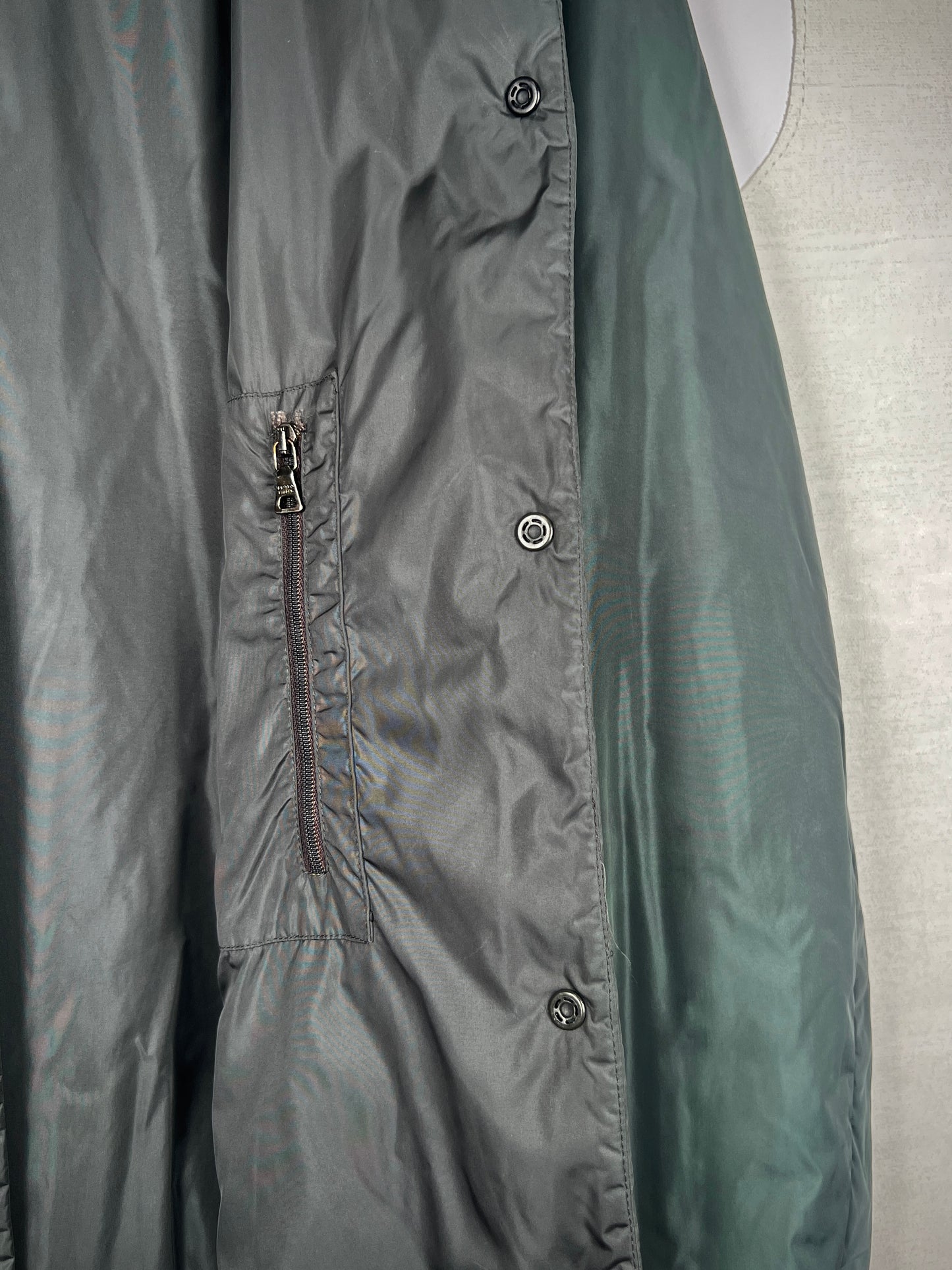 Prada Nylon Mid-Long Jacket