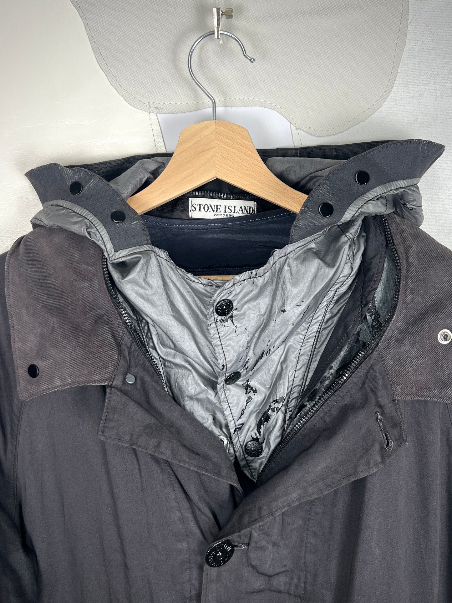 Stone Island Raso Gommato Jacket