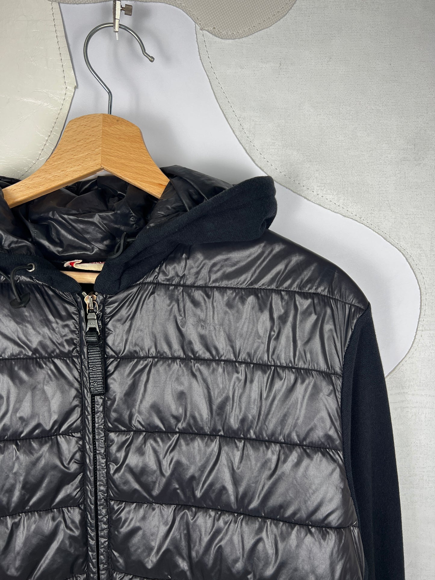 Prada Quilted Zip-up Vest