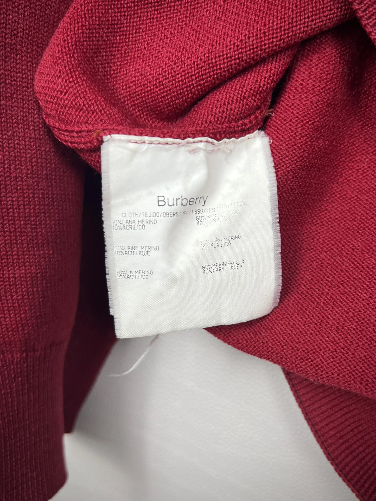 Burberry Mini Logo Sweater